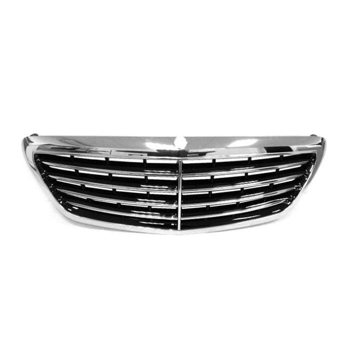 2014-2020 Mercedes-Benz S450/S550/S560 Grille W222 W/O Dist Cruise Control W/O Surround View W/O Night View Assembly Sedan - MB1200175-Partify-Painted-Replacement-Body-Parts