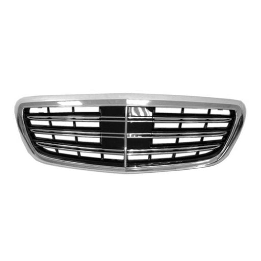 2015-2017 Mercedes-Benz S600 Grille W222 W/O Night View Assembly Sedan - MB1200176-Partify-Painted-Replacement-Body-Parts
