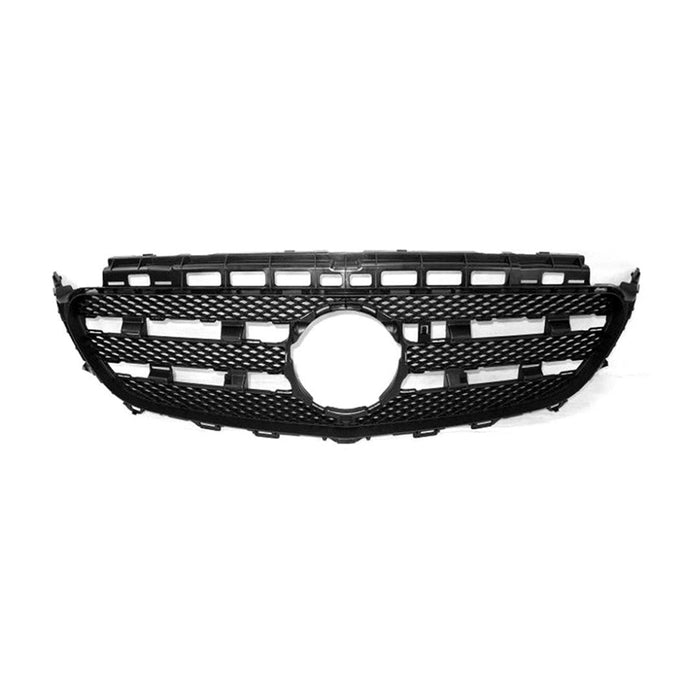2017-2020 Mercedes-Benz E300/E350/E400/E450 Grille W213 W/O Luxury Pkg W/O Front View Camera Assembly Sedan/Wagon - MB1200193-Partify-Painted-Replacement-Body-Parts