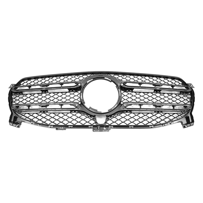 2020-2023 Mercedes-Benz GLE350/GLE450/GLE580 Grille W167 W/O Amg Styling Pkg W/F/View Camera W/Distronic Cruise Control Assembly - MB1200213-Partify-Painted-Replacement-Body-Parts