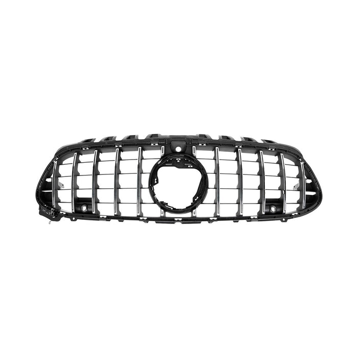 2020-2023 Mercedes-Benz CLA45 AMG Grille C118 W/Parktronic Sensor W/Front View Camera Chrome Assembly - MB1200221-Partify-Painted-Replacement-Body-Parts