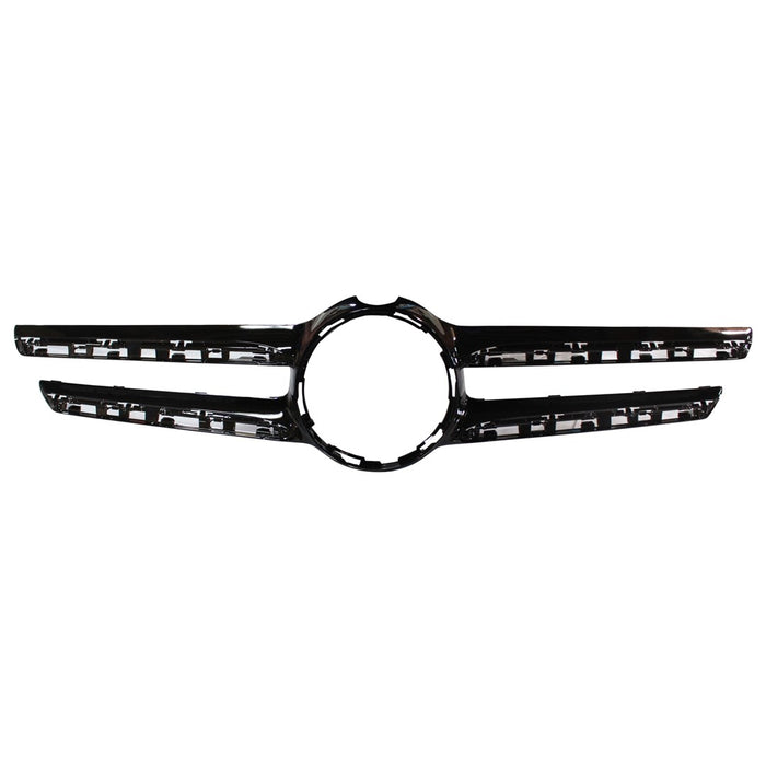 2017-2020 Mercedes-Benz E400/E450 Grille Molding S213 W/O Luxury Pkg W/Front View Camera W/Night Pkg Wagon - MB1210137-Partify-Painted-Replacement-Body-Parts