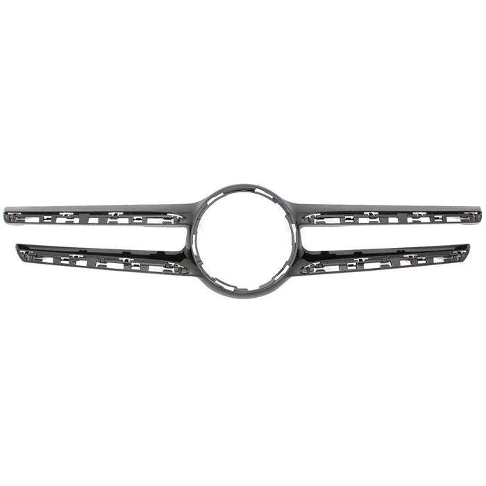 2017-2020 Mercedes-Benz E400/E450 Grille Molding S213 W/O Luxury Pkg W/O Front View Camera W/Night Pkg Wagon - MB1210138-Partify-Painted-Replacement-Body-Parts