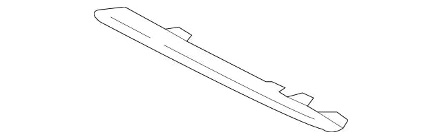 Mercedes-Benz C300 Trim Grille Molding Sedan With AMG Package - MB1212121