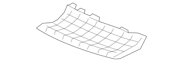 Mercedes-Benz C300/C43 AMG/C450 AMG Grille Molding Coupe With Sport Package - MB1215104