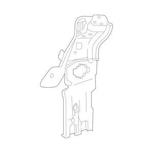 Passenger Side Headlight Mounting Panel image