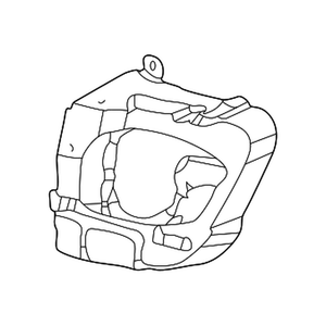 Passenger Side Radiator Support image