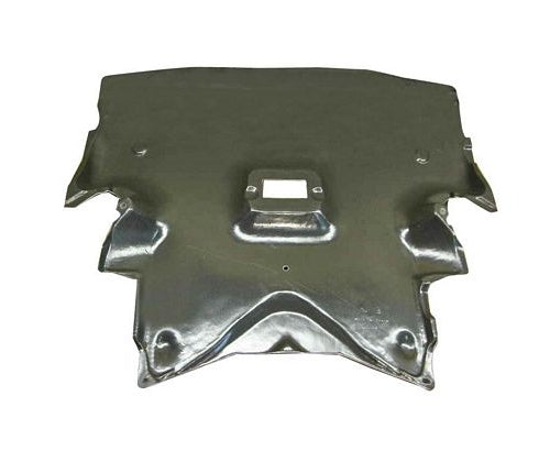 2003-2009 Mercedes-Benz C55 AMG/CLK320/CLK350/CLK500/CLK55 AMG/CLK550 Lower Engine Cover Center - MB1228122-Partify-Painted-Replacement-Body-Parts