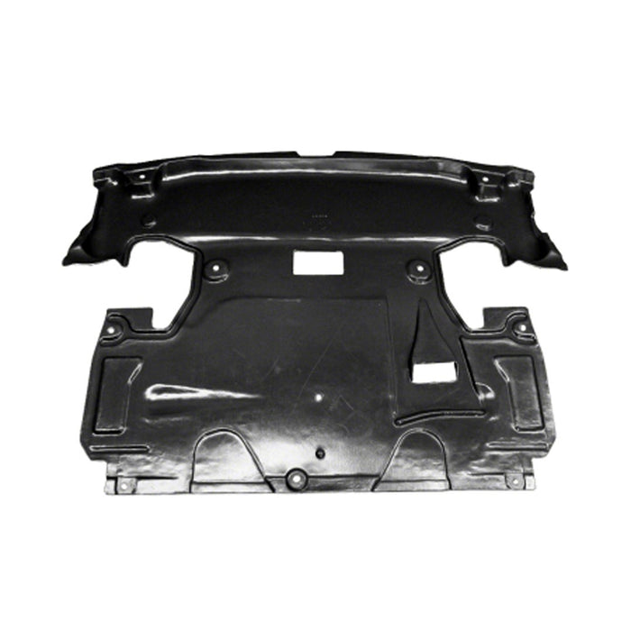 2003-2007 Mercedes-Benz C240/C280/C320/C350 Front Lower Engine Cover AWD - MB1228123-Partify-Painted-Replacement-Body-Parts