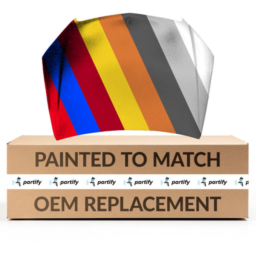 2008-2011 Mercedes C250/C300 Hood Without C63 - MB1230123-Partify-Painted-Replacement-Body-Parts