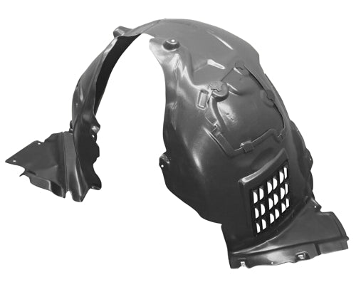 2017-2021 Mercedes-Benz C63 AMG Driver Side Fender Liner C205 Mat: Pe/Vacuum Form Convertible - MB1248182-Partify-Painted-Replacement-Body-Parts