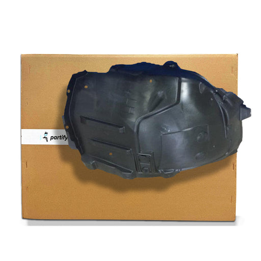 2017-2022 Mercedes E300 Front CAPA Certified Driver Side Fender Liner Front Section Injection Molded - MB1248185C-Partify-Painted-Replacement-Body-Parts