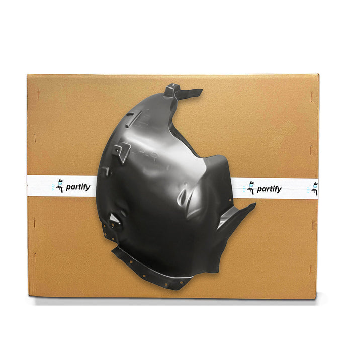 2012-2019 Mercedes-Benz GLE300d/GLE350/GLE400/GLE43 AMG/GLE550/GLE550e/GLE63 AMG/GLE63 AMG S/ML250/ML350/ML400/ML550/ML63 AMG Rear CAPA Certified Driver Side Fender Liner W166 Suv - MB1248189C-Partify-Painted-Replacement-Body-Parts