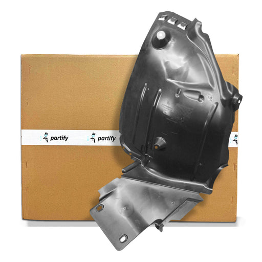 2015-2017 Mercedes-Benz C300/C400/C43 AMG/C450 AMG Rear CAPA Certified Driver Side Fender Liner W205 Convertible/Coupe/Sedan - MB1248192C-Partify-Painted-Replacement-Body-Parts