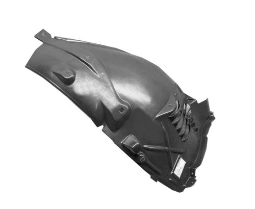 2000-2006 Mercedes-Benz S350/S430/S500/S55 AMG/S600/S65 AMG Passenger Side Fender Liner W/O Active Body Control RWD - MB1249117-Partify-Painted-Replacement-Body-Parts