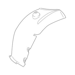 Front Passenger Side Fender Liner image