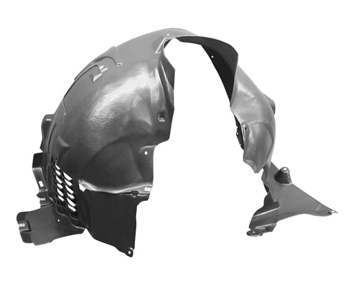 2014-2019 Mercedes-Benz CLA45 AMG Passenger Side Fender Liner C117 - MB1249177-Partify-Painted-Replacement-Body-Parts