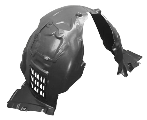 2017-2021 Mercedes-Benz C63 AMG Passenger Side Fender Liner C205 Mat: Pe/Vacuum Form Convertible - MB1249182-Partify-Painted-Replacement-Body-Parts