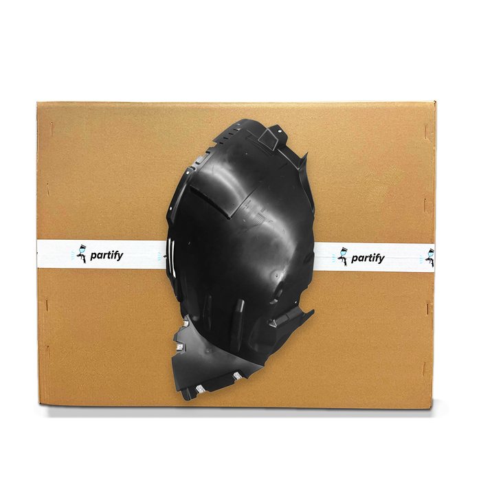 2016-2019 Mercedes-Benz GLE350d/GLE43 AMG/GLE450 AMG/GLE63 AMG S CAPA Certified Passenger Side Fender Liner C292 Front - MB1249194C-Partify-Painted-Replacement-Body-Parts