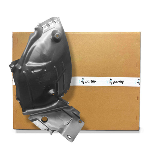 2017-2023 Mercedes-Benz C300/C43 AMG CAPA Certified Passenger Side Fender Liner A205 From 4-11-17 Rear Convertible/Coupe/Sedan/Wagon - MB1249195C-Partify-Painted-Replacement-Body-Parts