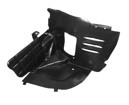 1994-1996 Mercedes-Benz C220 Front Driver Side Fender Splash Shield Front Plastic Sheild - MB1250105-Partify-Painted-Replacement-Body-Parts