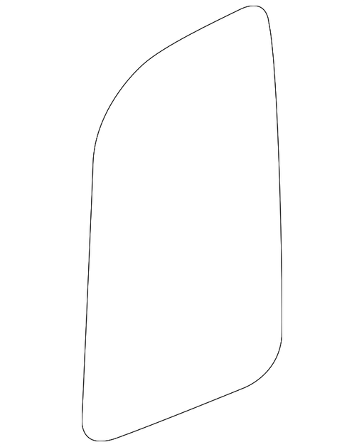 Mercedes-Benz Sprinter 1500/Sprinter 2500/Sprinter 3500/Sprinter 3500XD Door Mirror Glass - MB1324119