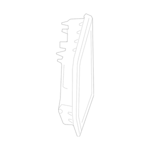 Passenger Side Door Mirror Cover image