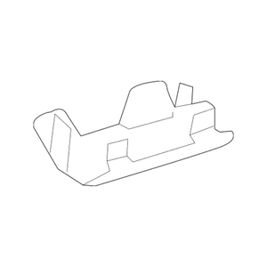 Rear Passenger Side Rocker Panel Molding image