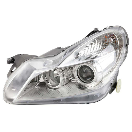 Mercedes-Benz SL600 Driver Side Headlight Assembly Bi-Xenon W/Active Curve Lighting Silver Bezel W/ Trim Composite - MB2502210