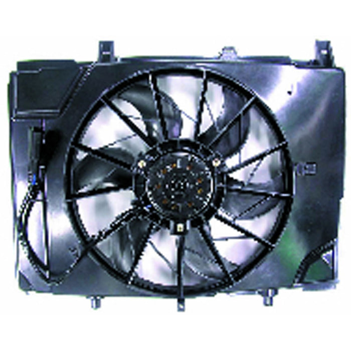 1997-2004 Mercedes-Benz C230/SLK230 Engine Cooling Fan Assembly Includes Motor/Blade/Shroud - MB3115107-Partify-Painted-Replacement-Body-Parts