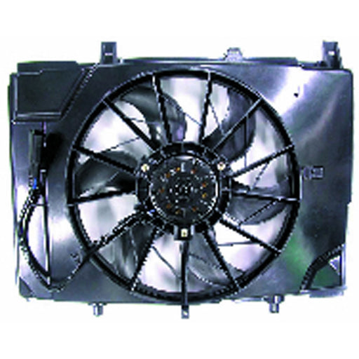 1997-2004 Mercedes-Benz C230/SLK230 Engine Cooling Fan Assembly Includes Motor/Blade/Shroud - MB3115107-Partify-Painted-Replacement-Body-Parts