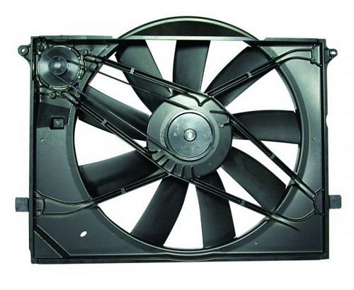 1998-2003 Mercedes-Benz CLK320 Engine Cooling Fan Assembly Includes Motor/Blade/Shroud - MB3115108-Partify-Painted-Replacement-Body-Parts