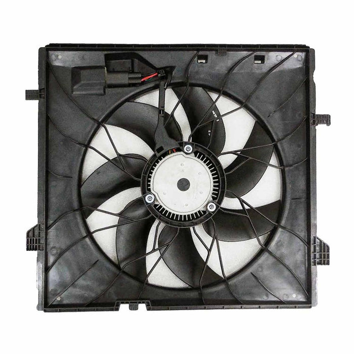 2012-2019 Mercedes-Benz GLE300d/GLE350d/GLE43 AMG/GLE450 AMG/GLS450/ML250/ML350/ML400 Bluetec 4Matic Engine Cooling Fan Assembly W166 Suv W/O Towing Hitch 2.1L L4/3.5L V6/3L V6 - MB3115126-Partify-Painted-Replacement-Body-Parts