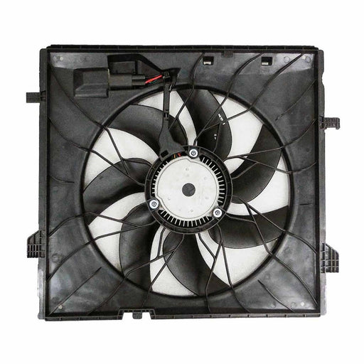 2012-2019 Mercedes-Benz GLE300d/GLE350d/GLE43 AMG/GLE450 AMG/GLS450/ML250/ML350/ML400 Bluetec 4Matic Engine Cooling Fan Assembly W166 Suv W/O Towing Hitch 2.1L L4/3.5L V6/3L V6 - MB3115126-Partify-Painted-Replacement-Body-Parts