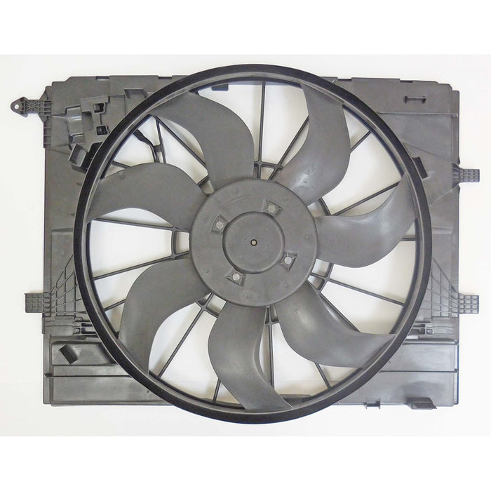 2016-2022 Mercedes-Benz E300/E400/E43 AMG/E450/E53 AMG/GLC300/GLC43 AMG Engine Cooling Fan Assembly W213 Convertible/Sedan/Wagon - MB3115135-Partify-Painted-Replacement-Body-Parts