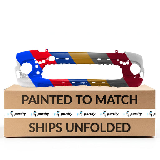 2007-2010 Mini Cooper Base/Clubman CAPA Certified Front Bumper W/Ground Effects - MC1000108C-Partify-Painted-Replacement-Body-Parts