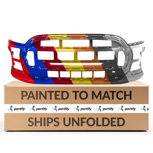 2022-2023 Mini Cooper Front Bumper W/Brackets W/O Park Assist System - MC1000126-Partify-Painted-Replacement-Body-Parts