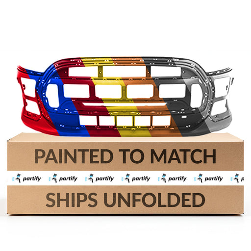 2022-2023 Mini Cooper Front Bumper W/Brackets W/Park Assist System - MC1000127-Partify-Painted-Replacement-Body-Parts