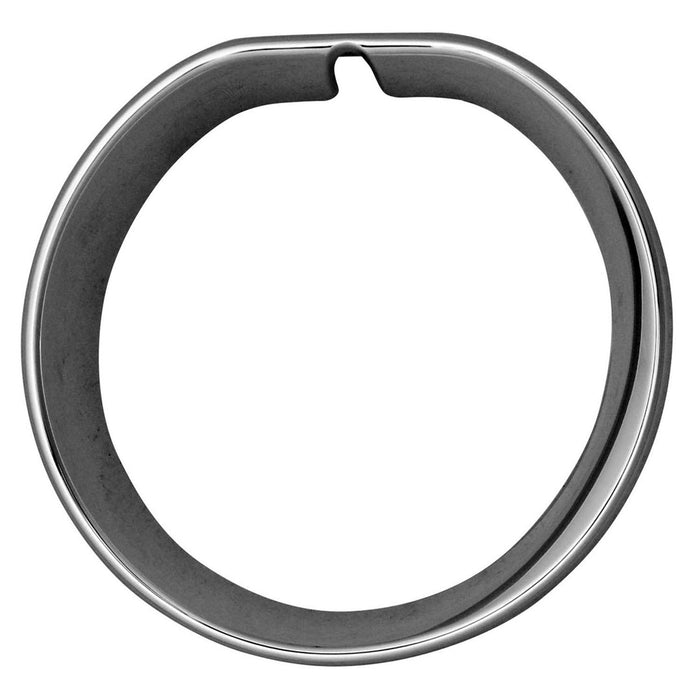 2017-2020 Mini Cooper Countryman Base/S/S E ALL4 Front Driver Side Bumper Insert F60 W/O Jcw Pkg W/O Off Road Pkg Fog Lamp Bezel Chrome - MC1038107-Partify-Painted-Replacement-Body-Parts