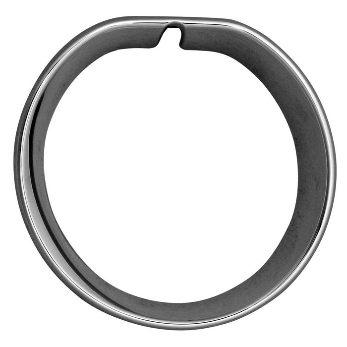 2017-2020 Mini Cooper Countryman Base/S/S E ALL4 Front Passenger Side Bumper Insert F60 W/O Jcw Pkg W/O Off Road Pkg Fog Lamp Bezel Chrome - MC1039107-Partify-Painted-Replacement-Body-Parts