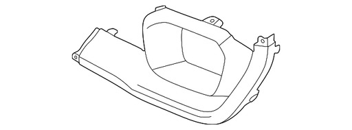 Mini Cooper S/F55/F56/F57/Outer Moulding Front Bumper Molding S - MC1046107