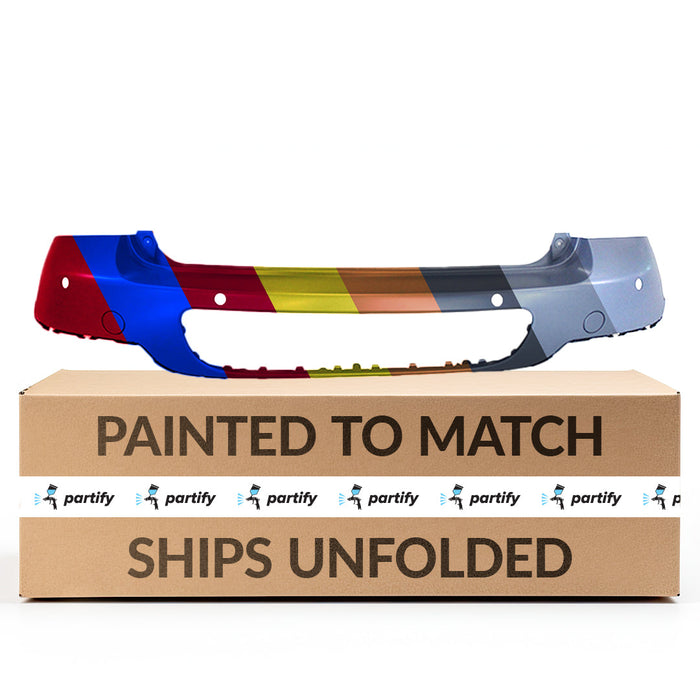 2011-2016 Mini Cooper Countryman Base CAPA Certified Rear Bumper R60 W/Chrome Trim W/Rear Object Sensors - MC1100139C-Partify-Painted-Replacement-Body-Parts