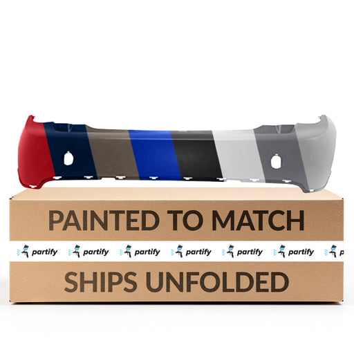 2015-2021 Mini Cooper 4-Door Hardtop Base Rear Bumper Without Sensor Holes - MC1100162-Partify-Painted-Replacement-Body-Parts