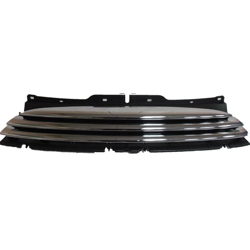2007-2010 Mini Cooper Base Grille R56 W/O Driving Lamps W/O Aero & Appearance Pkg Chrome Mldg Assembly Convertible/Hatchback - MC1200102-Partify-Painted-Replacement-Body-Parts