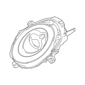 Driver Side Headlight Lens Housing image