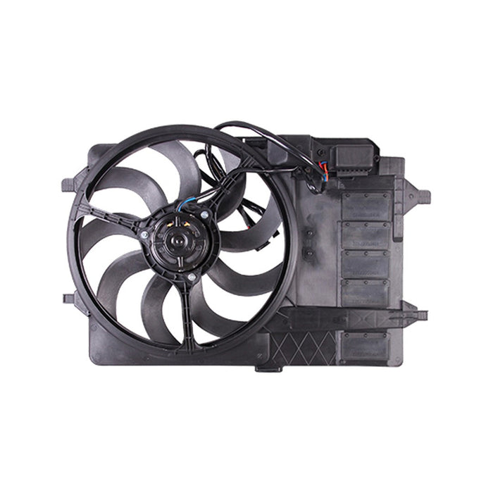 2002-2003 Mini Cooper Engine Cooling Fan Assembly Fan Housing Assembly To 3/03 - MC3115101-Partify-Painted-Replacement-Body-Parts