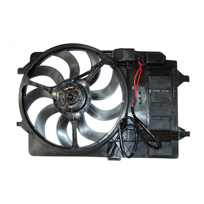 2003-2008 Mini Cooper Engine Cooling Fan Assembly Fan Housing Assembly From 3/03 - MC3115102-Partify-Painted-Replacement-Body-Parts