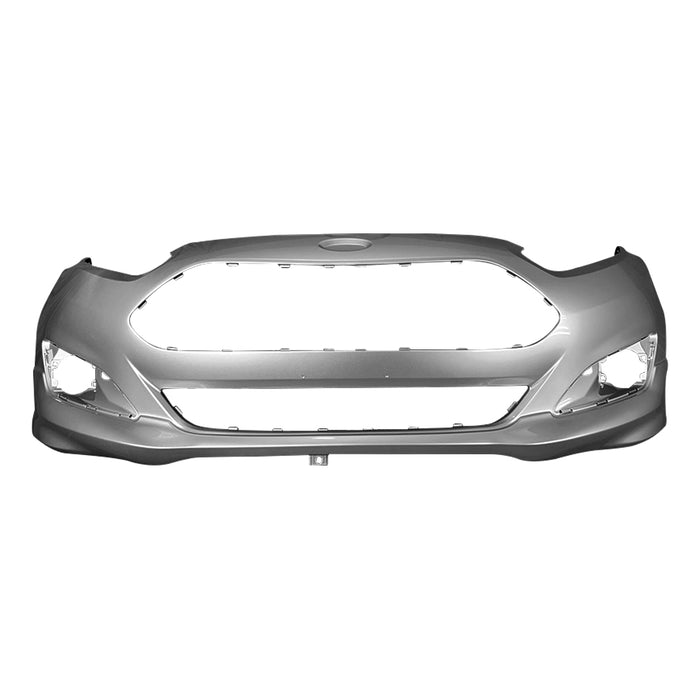 2014-2019 Ford Fiesta Non ST Model Front Bumper Without Chrome Trim - FO1000692-Partify-Painted-Replacement-Body-Parts