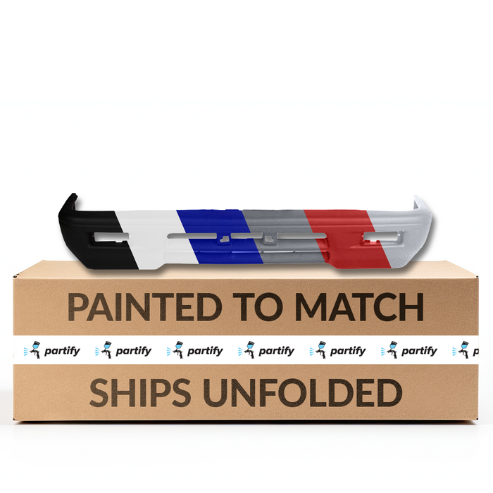 1993-1996 Dodge Ram 50/Mitsubishi Mighty Max CAPA Certified Front Bumper - MI1000225C-Partify-Painted-Replacement-Body-Parts