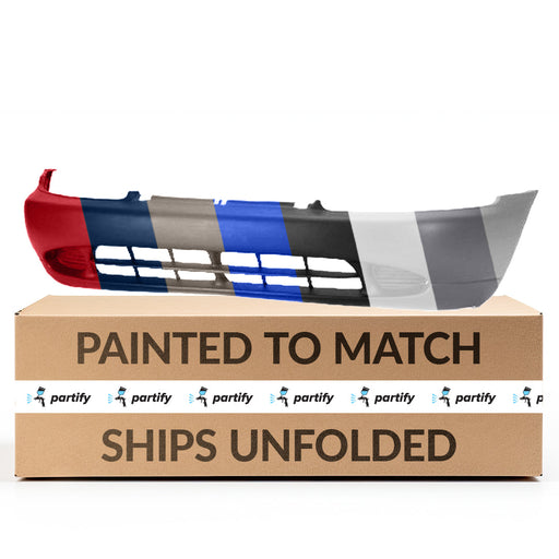 1993-1996 Mitsubishi Mirage Front Bumper 2 Door Coupe - MI1000228-Partify-Painted-Replacement-Body-Parts